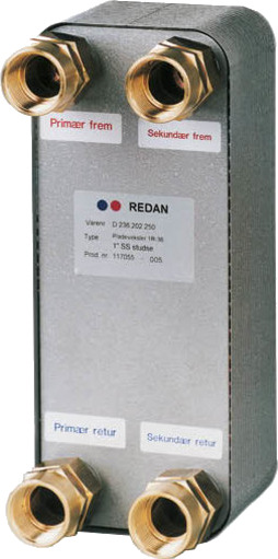 PLATEVEKSLER 1R-72 1" SS-STUD PLATEVEKSLER 1R-72 1" SS-STUD