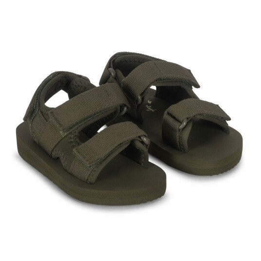 Konges Sløjd Burnt Olive Sun Sandal Solid 21