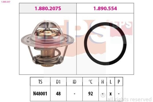 Termostat EPS 1.880.207