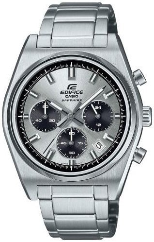 Casio Herreklokke EFB 730D 7AVUEF Edifice Sølvfarget/Stål Ø41 mm Casio Herreklokke EFB 730D 7AVUEF Edifice Sølvfarget/Stål Ø41 mm