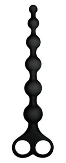 Arse Beads Silicone Black 26 cm Arse Beads Silicone Black 26 cm