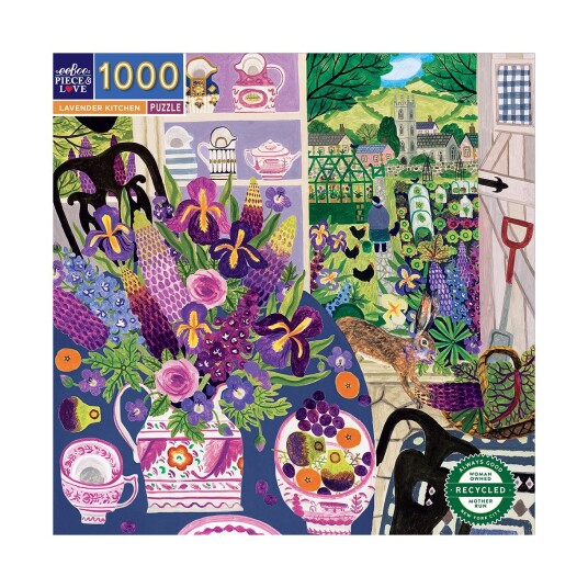 EEBOO Puzzle 1000 pcs Lavender Kitchen EPZTLVK