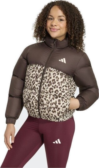 adidas Synthetic Down Allover Print Jacket størrelse 140 cm