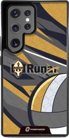 Phonecases3D Samsung Galaxy S25+ IL Runar 3D mobildeksel, svart