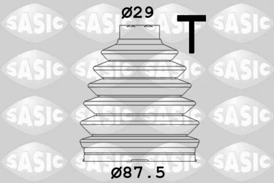 Sasic Mansjett drivaksel SASIC 1904026