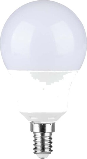 V Tac E14 8,5W LED pære   A60 Samsung LED chip 806lm erstatter 60W   Kulør : Varm