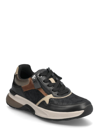 Gabor Rollingsoft Sneaker, "Hallux Valgus" - Black - 37.5