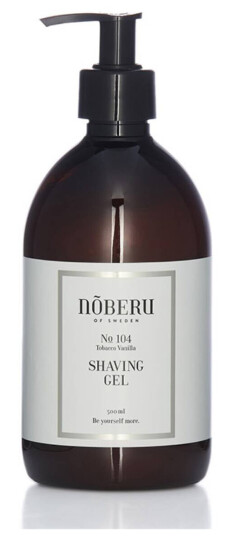 Noberu Shaving Gel Tobacco Vanilla 500ml
