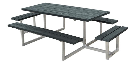 Piknikbord PLUS Basic med Påbygg 260 cm ReTex Piknikbord PLUS Basic med Påbygg 260 cm ReTex