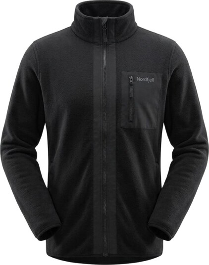 Nordfjell The FZ Fleece Jacket Men Black Nordfjell The FZ Fleece Jacket Men Black