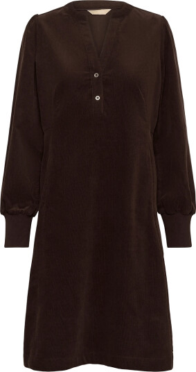 Culture Cuula Rhaena Ls Dress   Brown   XL
