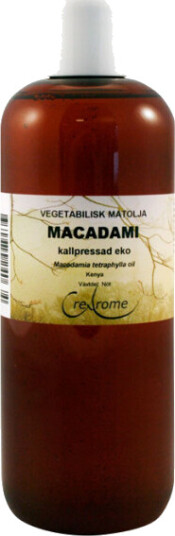 Økologisk Kaldpresset Macadamiolje 500ml