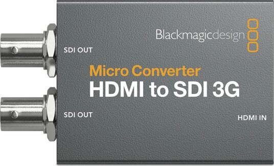 Blackmagic Micro HDMI-SDI 3G Converter Uten Strøm - Videotilbehør Blackmagic Micro HDMI-SDI 3G Converter Uten Strøm - Videotilbehør