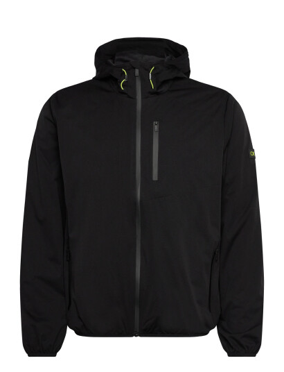Calvin Klein Golf Augusta Lined Hooded Windbreaker - Black - S
