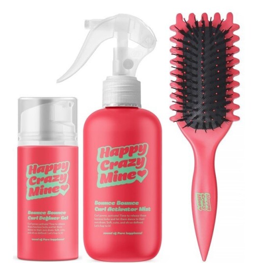 Happy Crazy Mine Bounce Bounce Curl Definer Gel 100 ml + Curl Activato Happy Crazy Mine Bounce Bounce Curl Definer Gel 100 ml + Curl Activato