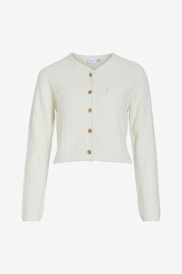 Vila - Kardigan viTut L/S Cardigan - Grå