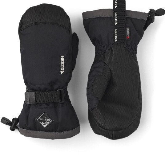 Hestra Gauntlet Czone Jr. - Mitt Black/Graphite 4 Hestra Gauntlet Czone Jr. - Mitt Black/Graphite 4