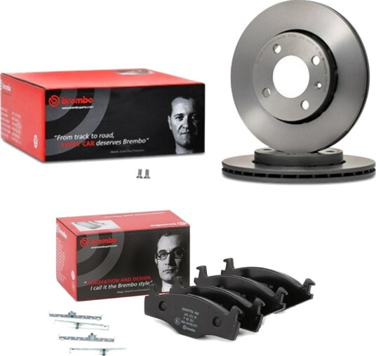 BREMBO BRB3405N0122 Bremseskiver og -klosser