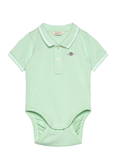 GANT Contrast Tp Pique Body - Green - 74