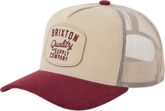 Brixton Hubal C Mp Trucker Hat Beige ONE SIZE