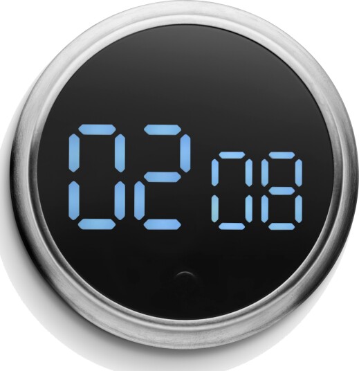 Eva Solo   Magnetisk timer 9 cm stål