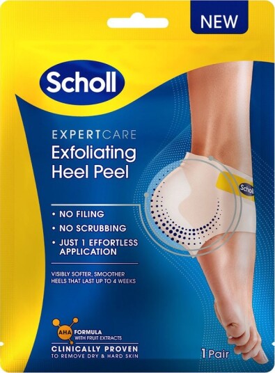 Scholl Exfoliating Heel Peel 1Pair Scholl Exfoliating Heel Peel 1Pair