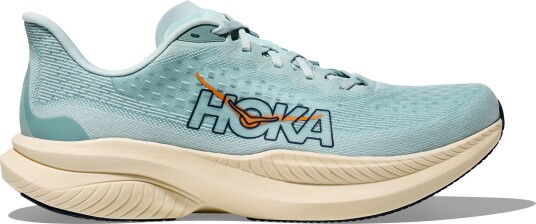 Hoka Men's Mach 6 Clear Sea/Sea Water 40