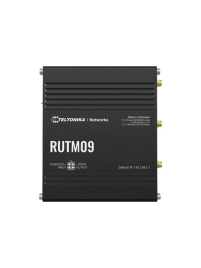 Teltonika RUTM09 4G LTE Router med Dual SIM og Gigabit Ethernet Teltonika RUTM09 4G LTE Router med Dual SIM og Gigabit Ethernet