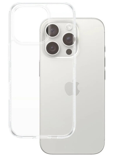 PanzerGlass HardCase Transparent til iPhone 16 Pro - Mobildeksel i Polykarbonat