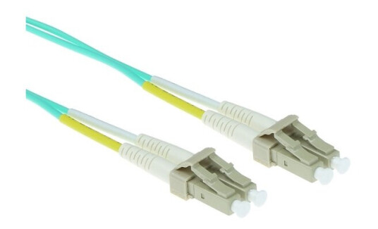 Act 30 Meter Lszh Multimode 50/125 Om3 Fiber Patch Cable Duplex With Lc Connectors
