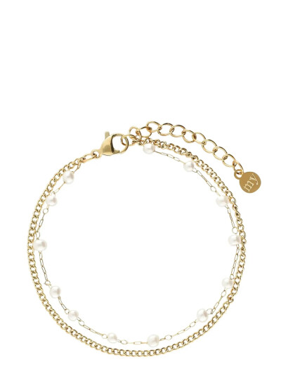 My Jewellery Bracelet Chain & Pearls Gold My Jewellery Bracelet Chain & Pearls Gold