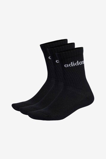 adidas Sport Performance Sokker C Lin Crew 3 pakning Svart adidas Sport Performance Sokker C Lin Crew 3 pakning Svart