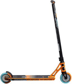 Renegade P1 Orange Teal stuntscooter junior/ungdom Oransje