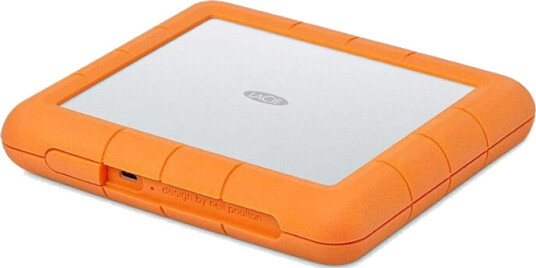 LaCie Rugged Raid Shuttle 8TB Ekstern Harddisk USB-C Oransje