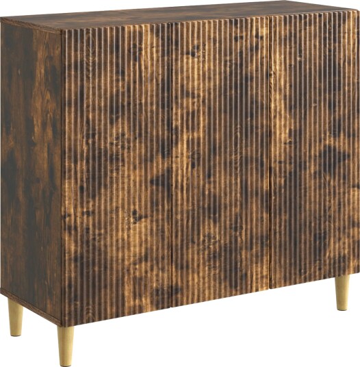 Serviesskap Røkt Eik 89 x 34,5 x 80 cm Konstruert tre Serviesskap Røkt Eik 89 x 34,5 x 80 cm Konstruert tre