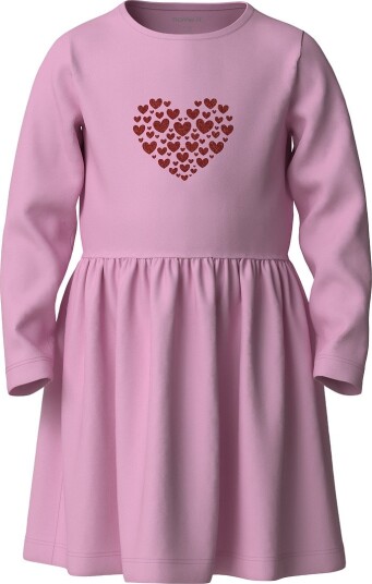 Name It Kjole   NmfViparty   Full Blooming Rosa/Heart   Name It   1½ år (86)   Kjole