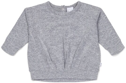 Luca &  Lola Rosella Genser Baby Grey Melange 74