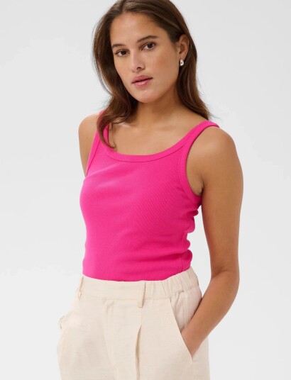 Kaffe Kacarna Tank Top - Pink - XS