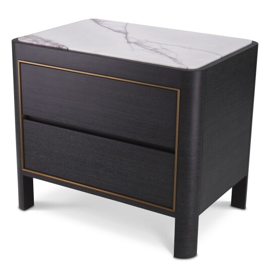 Corazon sidebord charcoal grey oak veneer Corazon sidebord charcoal grey oak veneer