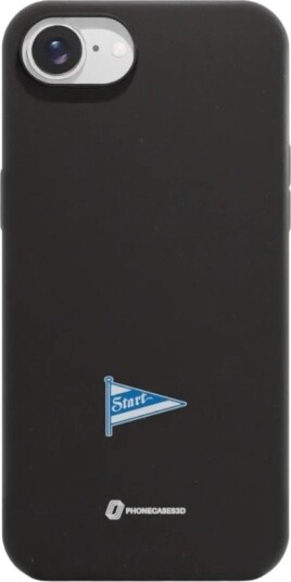 Phonecases3D iPhone 17e/16e IK Start Compostable Case Svart IKST55-IP16E