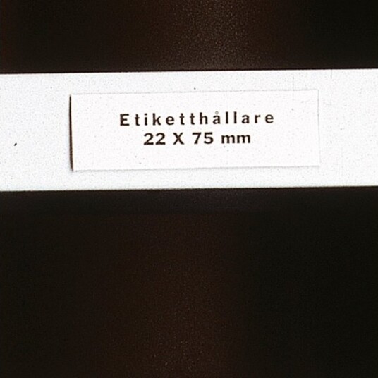 Etiketholder I Plastik 26X105 Mm