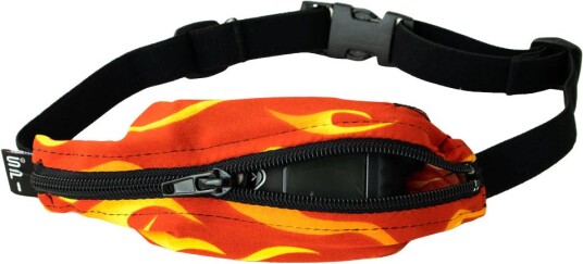 Spibelt Barn Spibelt Flames med Black Zipper