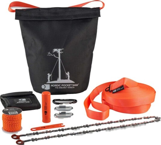 Nordic Pocket Saw Arborist 2 OneSize, Orange/Black