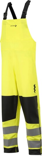 Univern Regnbukse PU Med Seler Kl. 2 4XL Gul