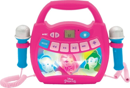 Lexibook Disney Princess Karaoke Machine Disney Princess Music Player 93567