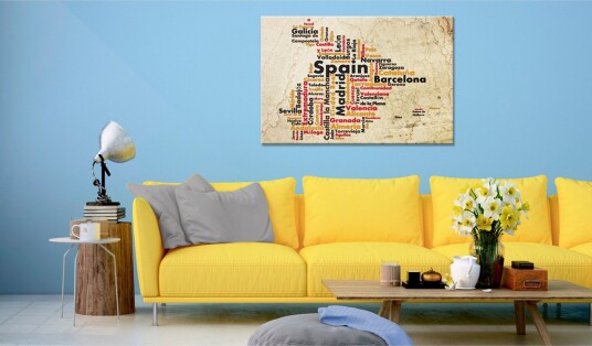 Tavla Spanish Cities ES 90x60