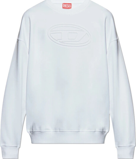 Diesel Herre Gensere & Hettegensere Hvit M,