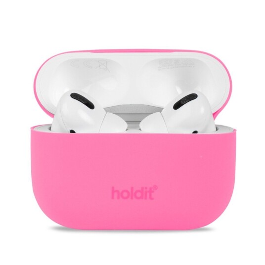 Holdit Nygård Silikondeksel Til AirPods Pro Bright Rosa Holdit Nygård Silikondeksel Til AirPods Pro Bright Rosa