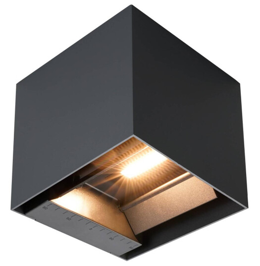 Prios Lius LED solcellevegglampe bevegelsessensor