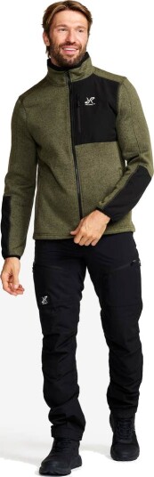 Revolutionrace Herre Overdeler Fleece & midlayers Northbound Fleece Jacket Herre Smoked Paprika XS